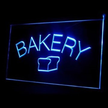 Bakery Bread Fresh Loaf LED Neon Sign